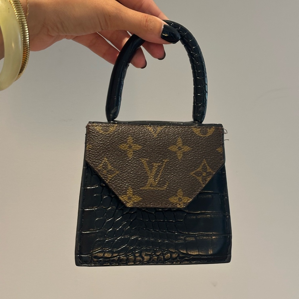 Handmade LV Mini Handbag